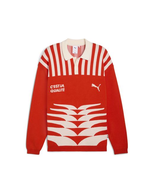 Maglia The Neverworn Vi Da Uomo, Fierce Rosso di PUMA in Red da Uomo