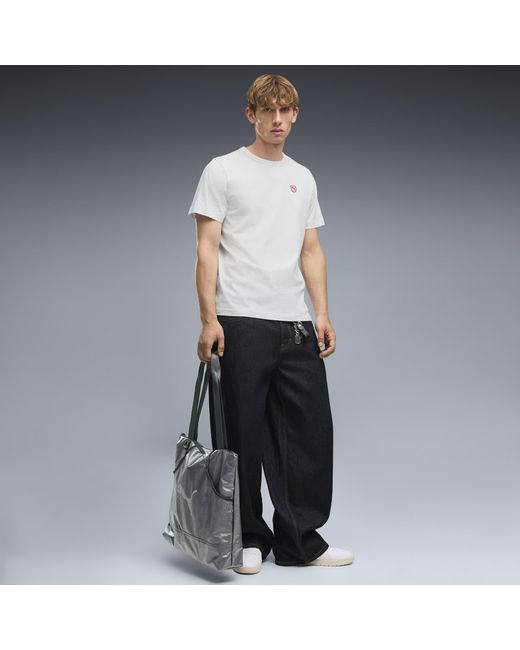 T-shirt Essentials Elevated PUMA pour homme en coloris White