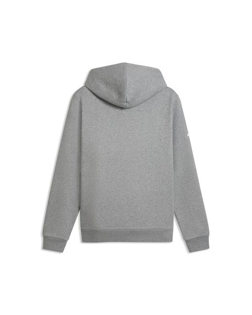 PUMA Gray Bmw M Motorsport Essentials Hoodie for men