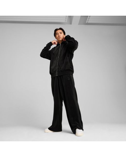 PUMA T7 Oversized Trainingsjack Voor in het Black