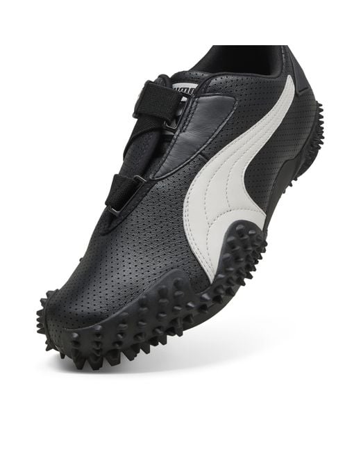 PUMA Black Mostro Perforated Sneakers