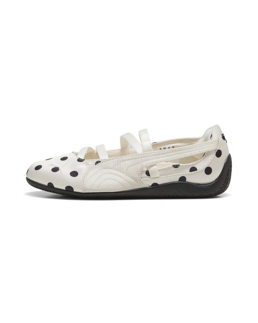 PUMA White Speedcat Ballet Polka Dot Ii Sneakers