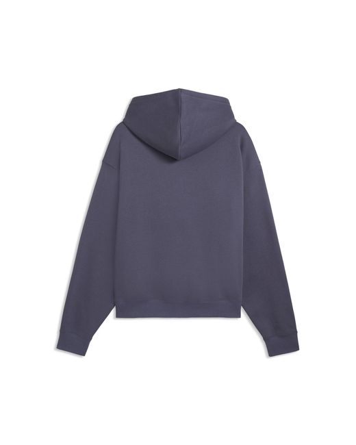 PUMA Blue Essentials Oversized Hoodie for men