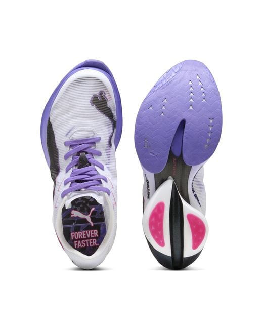 PUMA Purple Fast-R3 Digitokyo Laufschuhe Damen, Sport, /Dark Amethyst/Schwarz