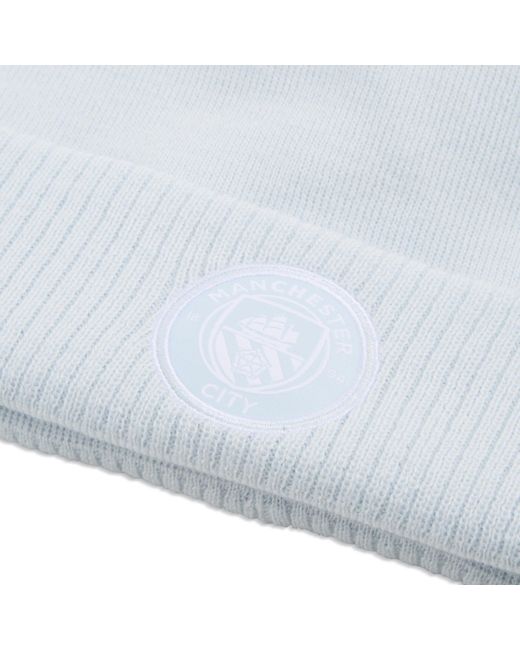 PUMA White Manchester City Ftblessentials Beanie