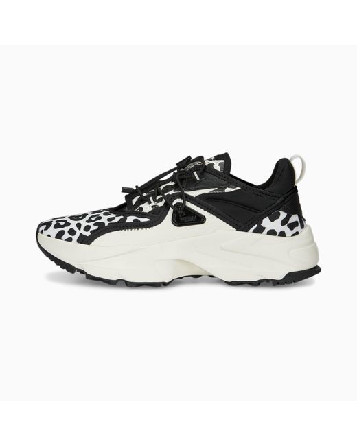 PUMA Black Orkid Animal Sneakers Schuhe