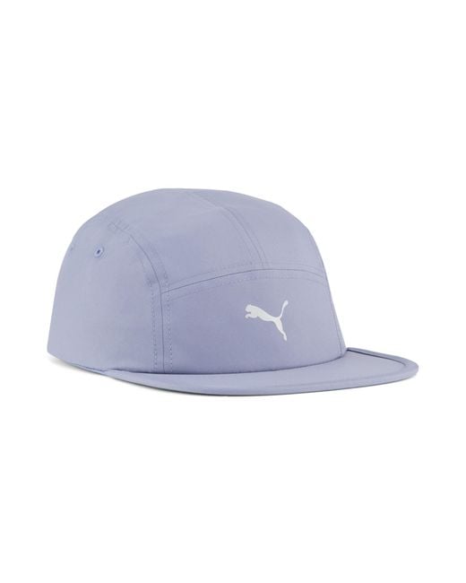 PUMA Blue Essentials Running 5 Panel Cap