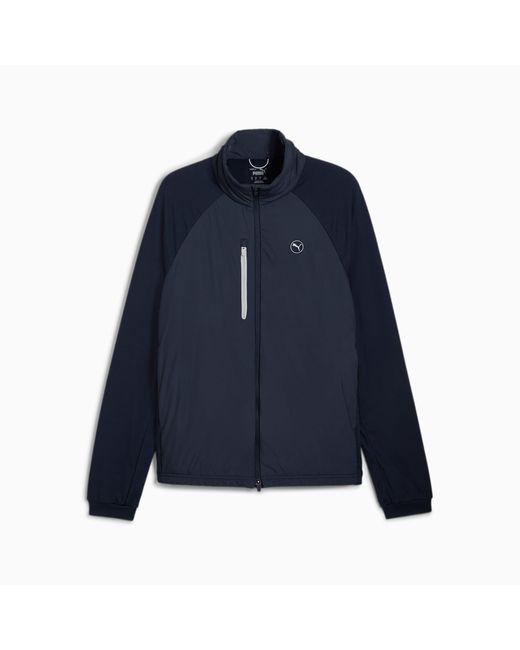 PUMA Hielands Golfjack in het Blue