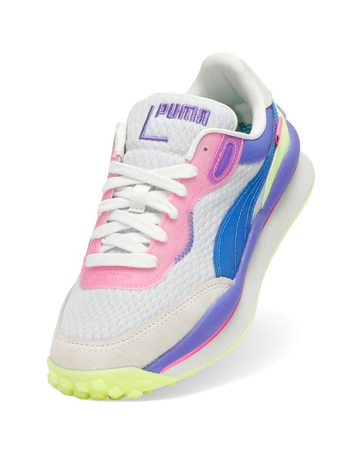 PUMA Style Rider Lumi Shoes in Blue | Lyst