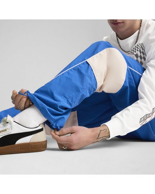 PUMA Sds Relaxed Trainingsbroek Met Print in het Blue voor heren