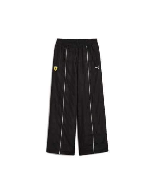 PUMA Scuderia Ferrari Hp Premium Geweven Broek Voor Maat in het Black