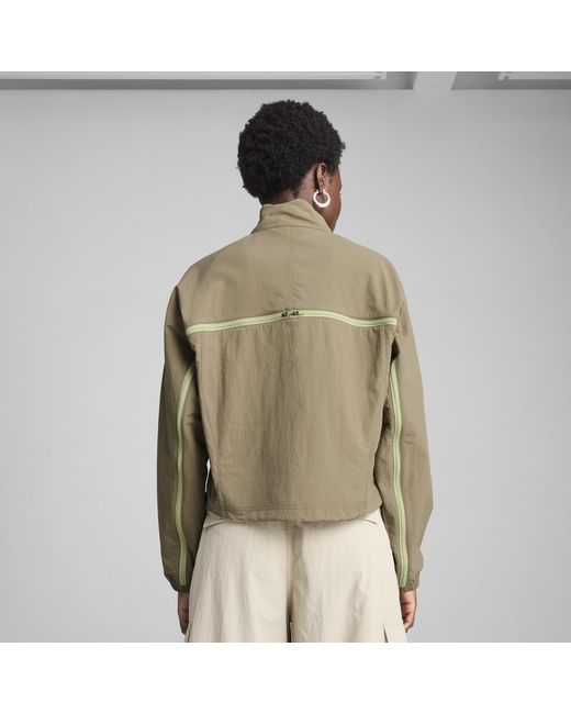 PUMA Brown Dare To Oversized-Jacke Mit Variabler Länge Damen