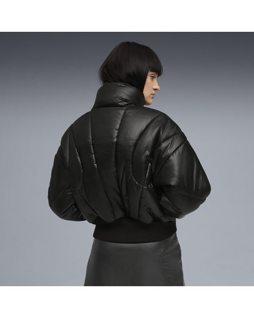 PUMA Dare To Pufferjack Voor Maat in het Black