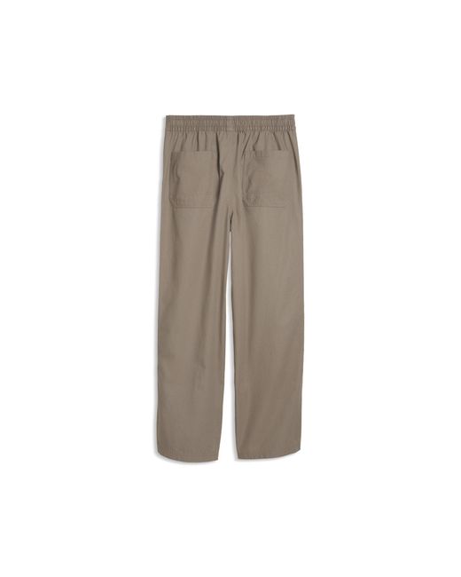 PUMA Brown Essentials Carpenter Woven Pants for men
