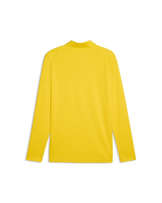 PUMA Yellow Borussia Dortmund Quarter-Zip Training Top for men