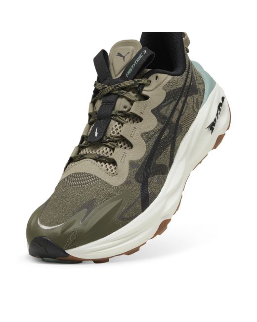 PUMA Brown Seasons Fast-Trac Nitroâ 3 Trail Running Shoes for men