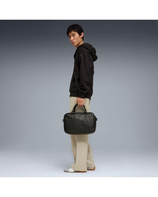 PUMA Black Select Essentials Full-Zip Hoodie for men