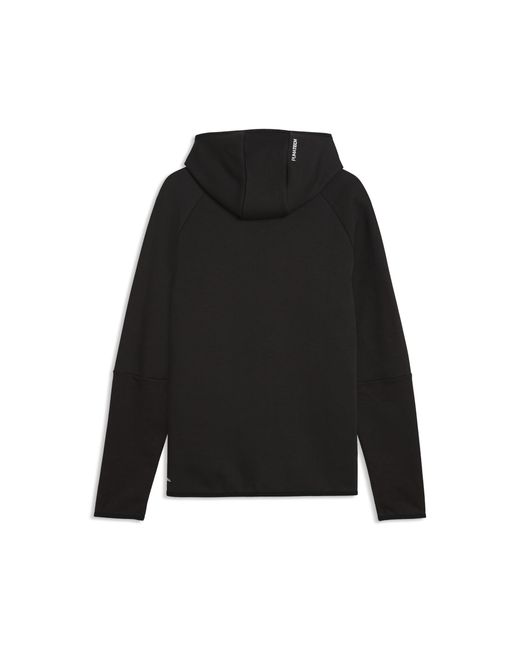 PUMA Black Tech Elevated Slim Full-Zip Hoodie for men