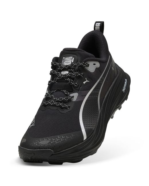 PUMA Black Voyage Nitroâ 4 Gore-Texâ Waterproof Trail Running Shoes