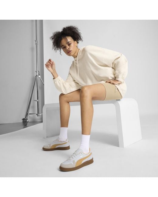 PUMA White Indoor Sneakers