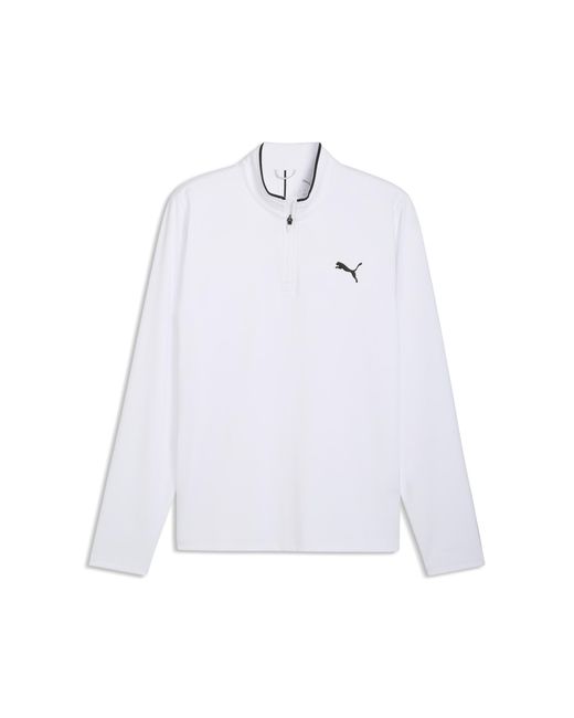 PUMA White Cloudspun Tech Tour Golf Jacket for men