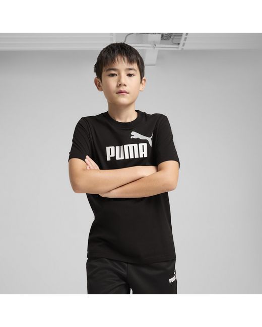 PUMA Essentials Colour No.1 Logo T-Shirt Teenager, Kleidung in Black für Herren