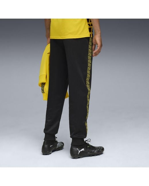 PUMA Black Bvb King Anthem Football Pants for men