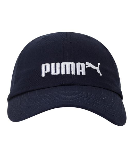 PUMA Blue Essentials No. 2 Logo Cap