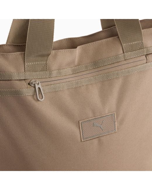 PUMA Brown Essentials Tote Bag