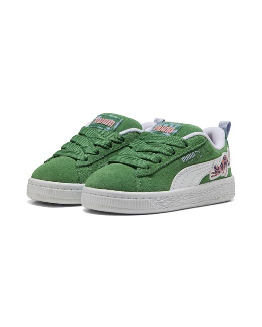 PUMA Green Suede Xl Cats Club Sneakers Baby Schuhe