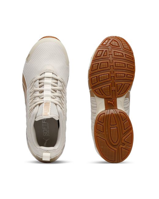 PUMA White Voltaic Evo Training Shoes