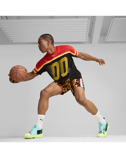 PUMA Green Scoot Zeros Basketballschuhe