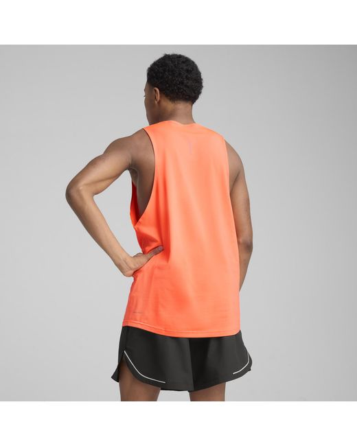 PUMA Cloudspun Lauf-Tanktop Herren, Glowing in Orange für Herren