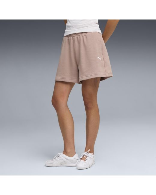 PUMA Brown Wardrobe Essentials Relaxed Shorts