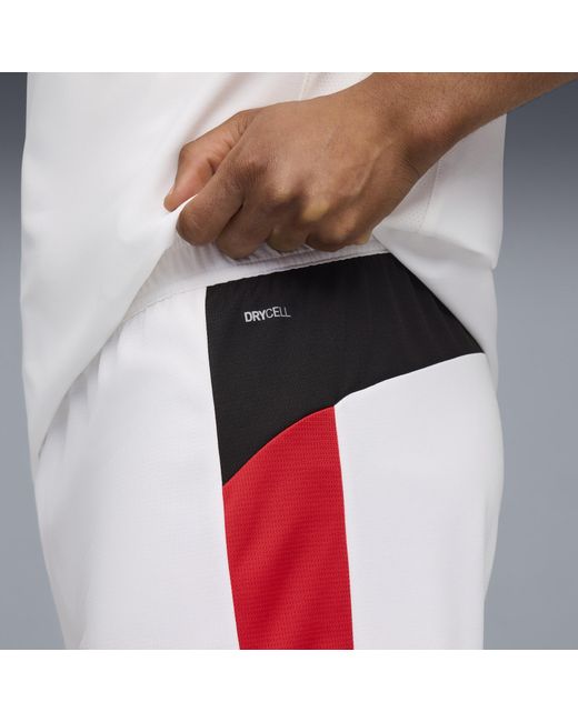 PUMA White Ac Milan 25/26 Shorts for men