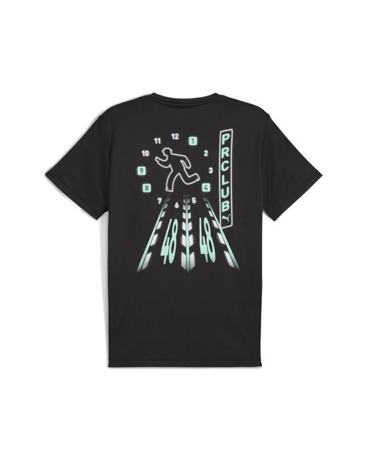 PUMA Run Digitokyo Graphic T-Shirt Herren, Kleidung in Black für Herren