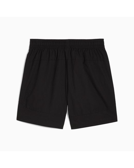 PUMA Black Ac Milan Tech Relaxed Woven Shorts /For All Time for men