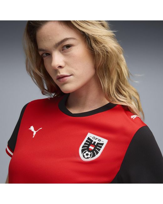 PUMA Red Austria Home Jersey