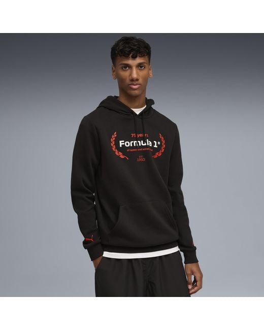 PUMA Black Formula 1Â Motorsport Essentials Hoodie for men