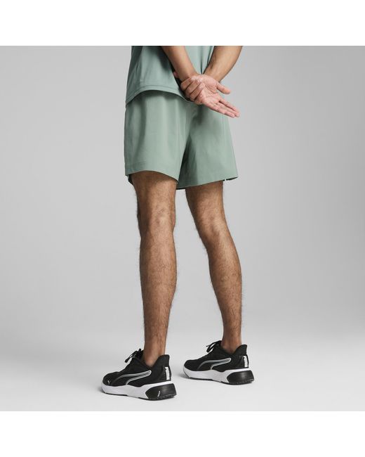 PUMA TAD ESSENTIALS 5" Shorts in Green für Herren