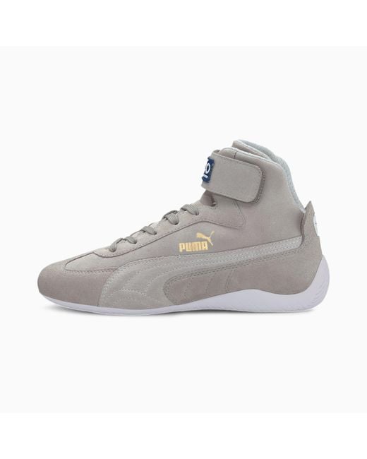 PUMA Gray SpeedCat Sparco Mid Sneaker Schuhe