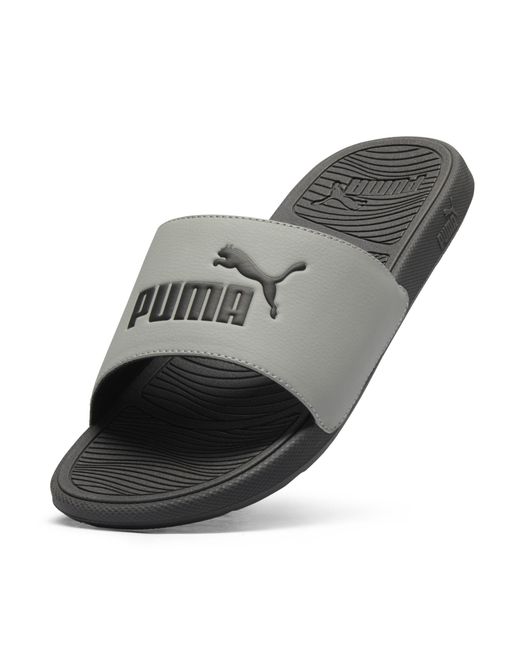 PUMA Brown Cool Cat 2.0 Slides for men