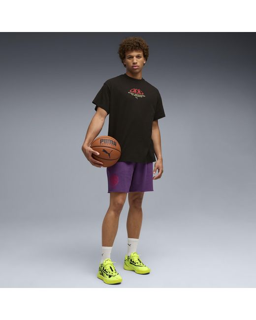 PUMA Yellow Scoot Zeros Ii Basketballschuhe Schuhe, Alert/Schwarz