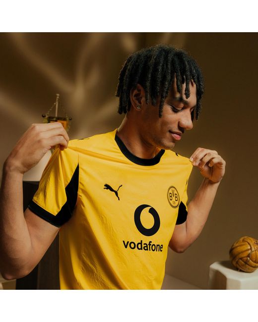 PUMA Metallic Borussia Dortmund 25/26 Authentic Cup Jersey for men
