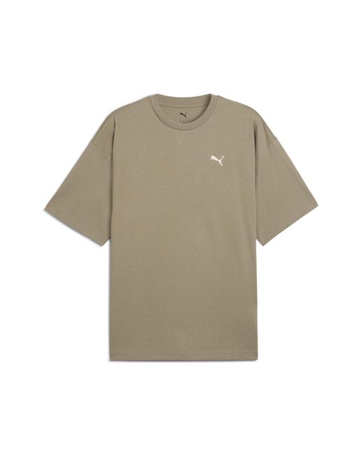 T-shirt Oversize Wardrobe Ess PUMA pour homme en coloris Brown