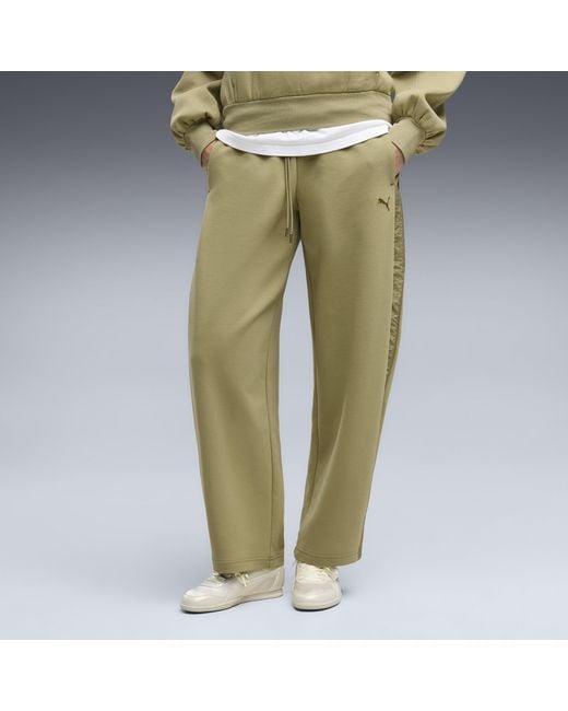 PUMA Green Her Relaxed Barrel Leg Pants