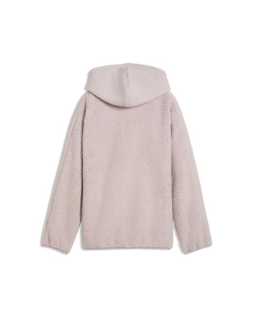 Felpa Essentials Elevated Invernale Dal Taglio Morbido Per Ragazzi, Abbigliamento, Rosa di PUMA in Pink