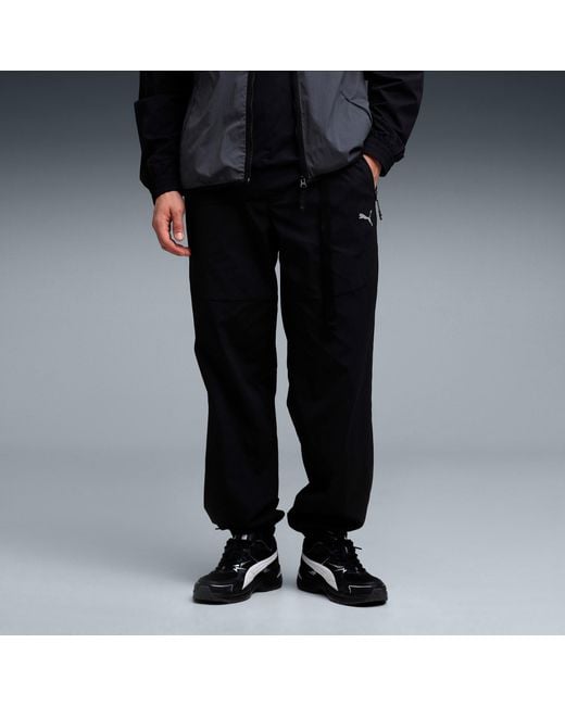 PUMA Black Tech Winterized Pants for men