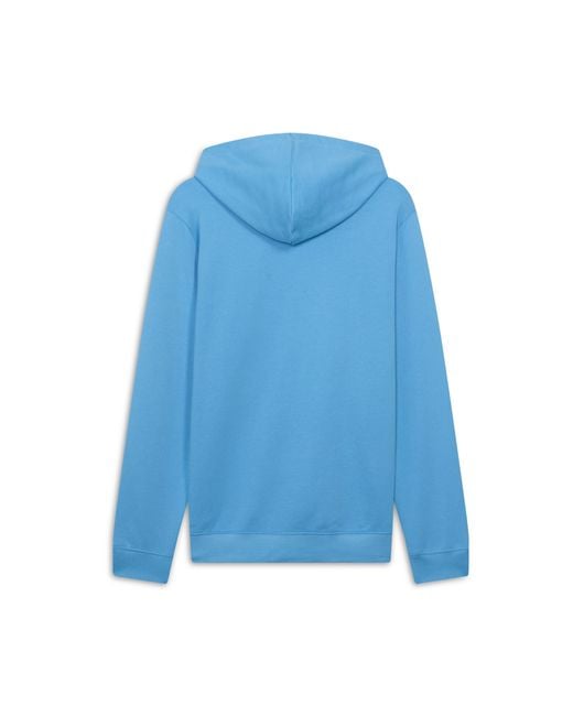 PUMA Blue Elevated Essentials Hoodie for men