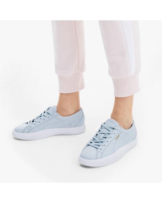 puma love leather sneakers